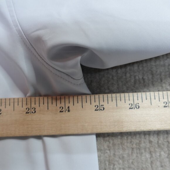 Under Armour Mens Shirt 2XL Gray Light Solid Short Sleeve Performance Pocket - Picture 10 of 11